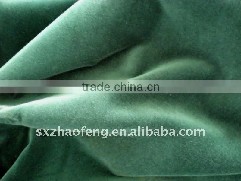 rayon twill velvet stretch fabric for garment