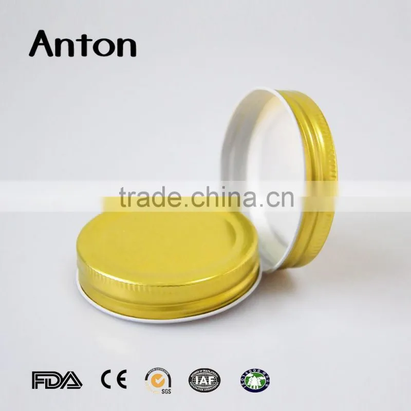 Food grade metal bottle caps