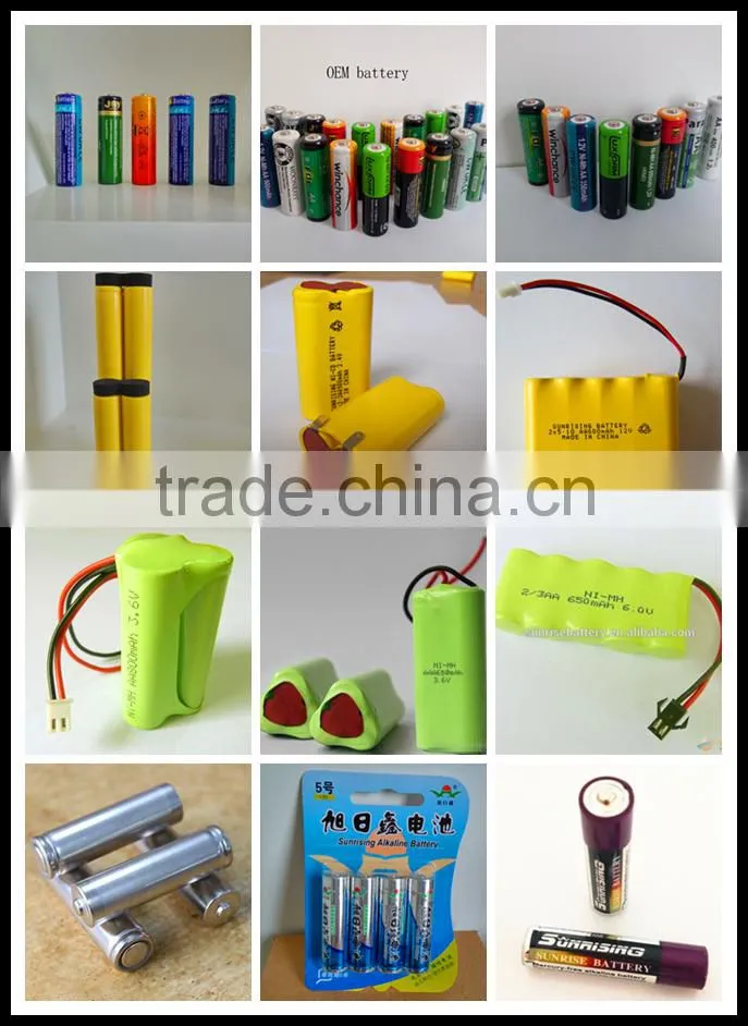 Ni-MH AA600mAh rechargeable battery