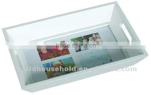 SF1063 modern and unique wooden storage tray