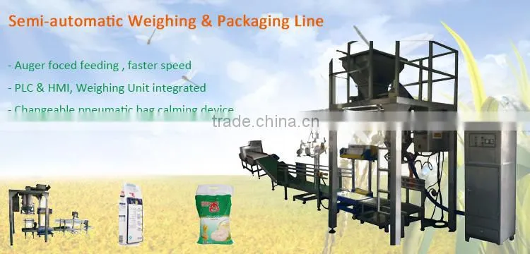 high quality CE approval Semi-automatic flour bag packing machine for sale
