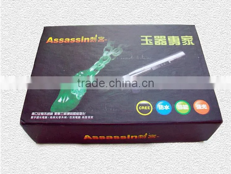 Stainless Steel Jade Testing Flashlight, led flashlight, led flashlight