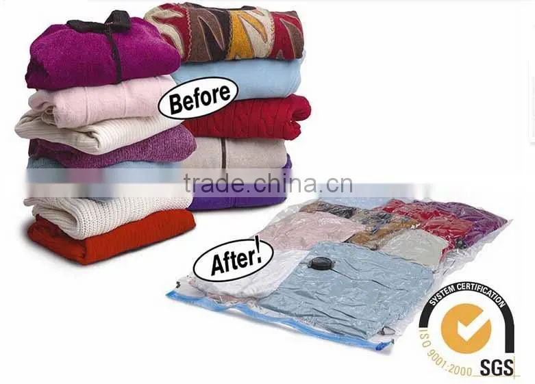 40*50cm storage bag type and plastic type vacuum bag
