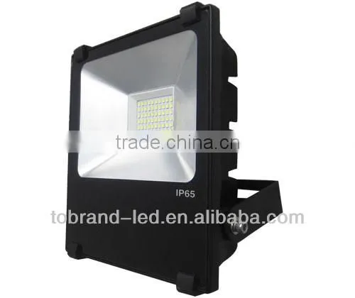 Power factor 0.95 efficacy max 106lm/w led flood lights yellow