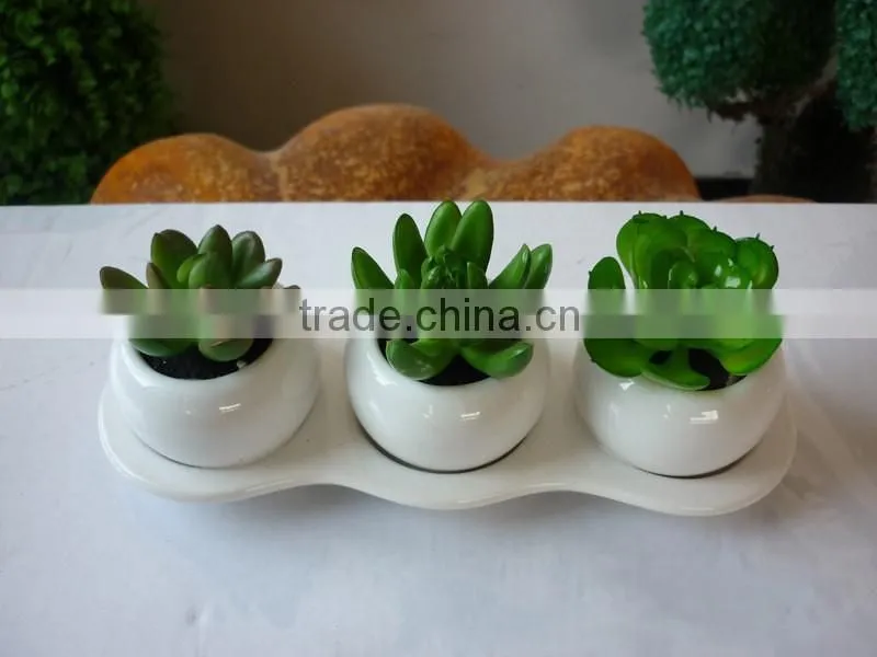 wholesale artificial mini succulent flower plants, mini flower bonsai