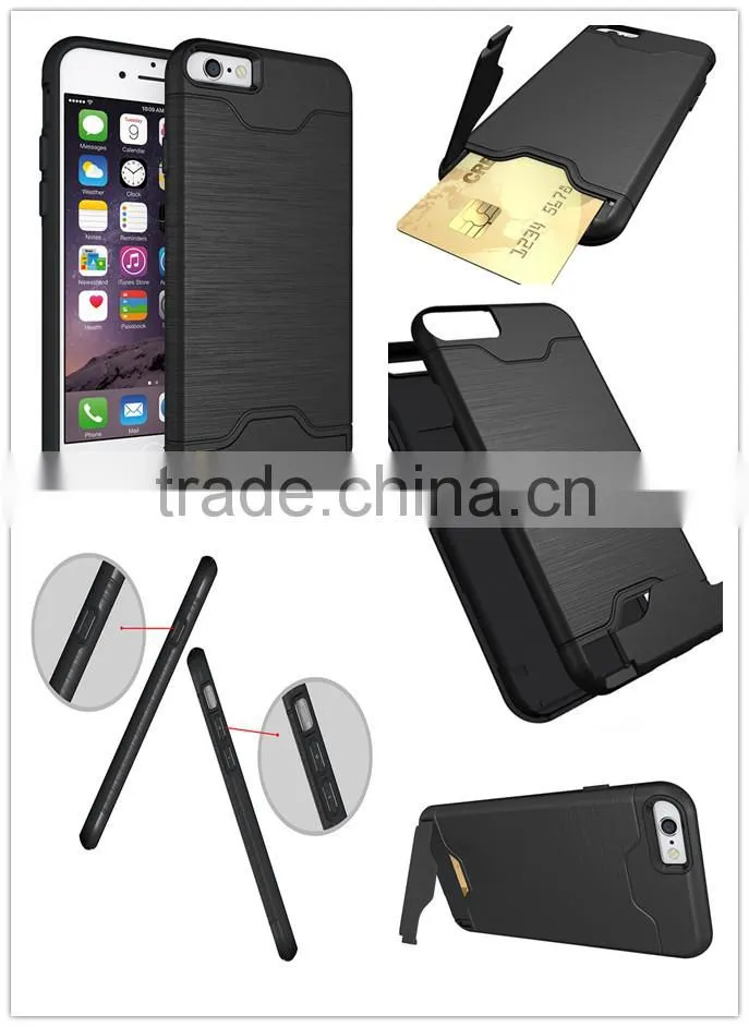 Shockproof Hybrid Armor Cases For Iphone 6 And 6s,Hybrid Armor Kickstand Case For Iphone 6 For Iphone 6s