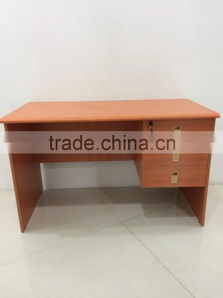 Simple design Cheap HPL office dest set office furniture set desk and chair