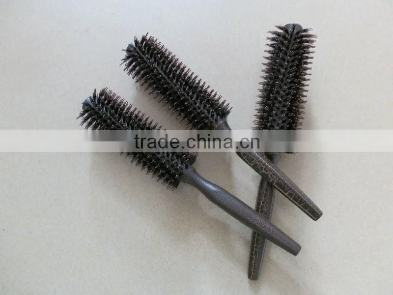 Wooden hair brush