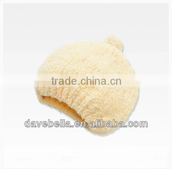 DB33 dave bella autumn winter chenille baby hat infant caps