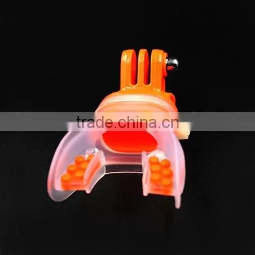 New arrive Go pro accessories hands free diving mouth mount for surfing, canoeing