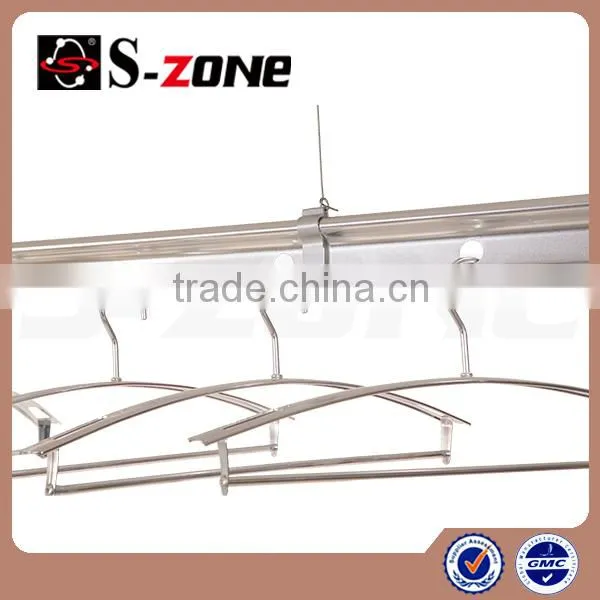 Serve stock clothes airer mechanical silver aluminum clothes drying rack