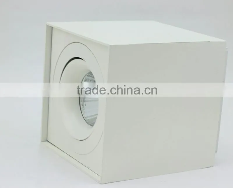 hot sale adjustable modern 9w surface mount round led ceiling light fixture