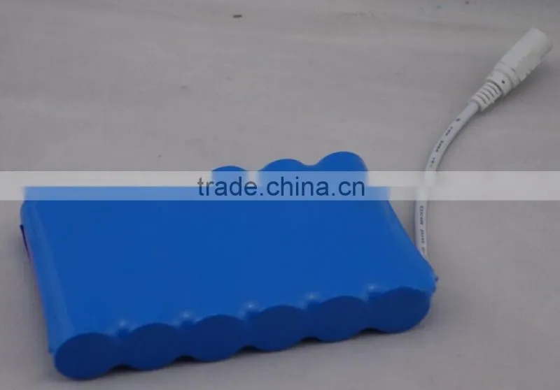 Rechargeable 7.4V 6.6Ah lithium battery pack for CPU board