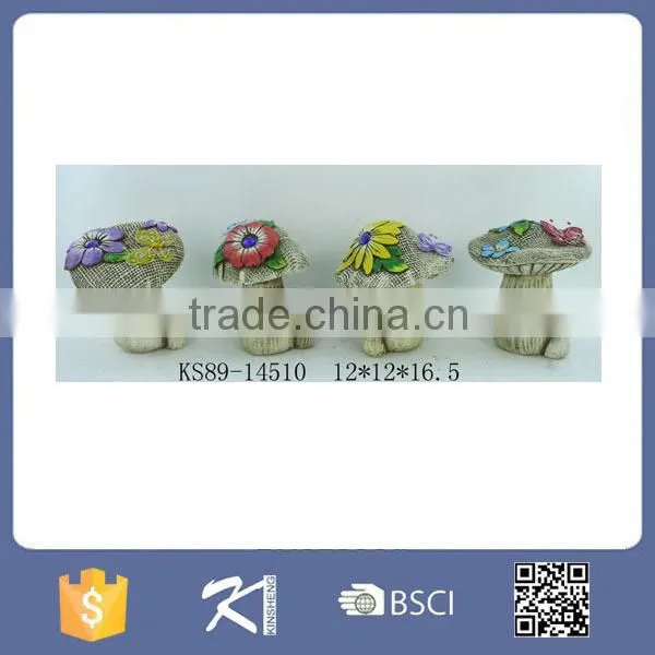 Colorful aniaml pattern stone flower pot