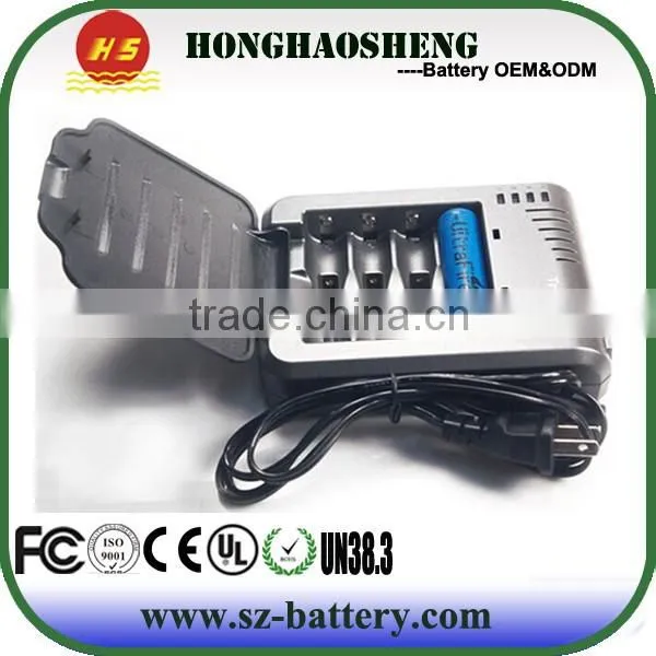 charger high quality 4 channels trustfire charger rechargeable li-ion batteries Trustfire TR003