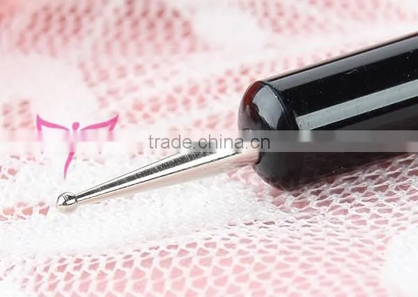 New design Japan black wooden nail dotting pen
