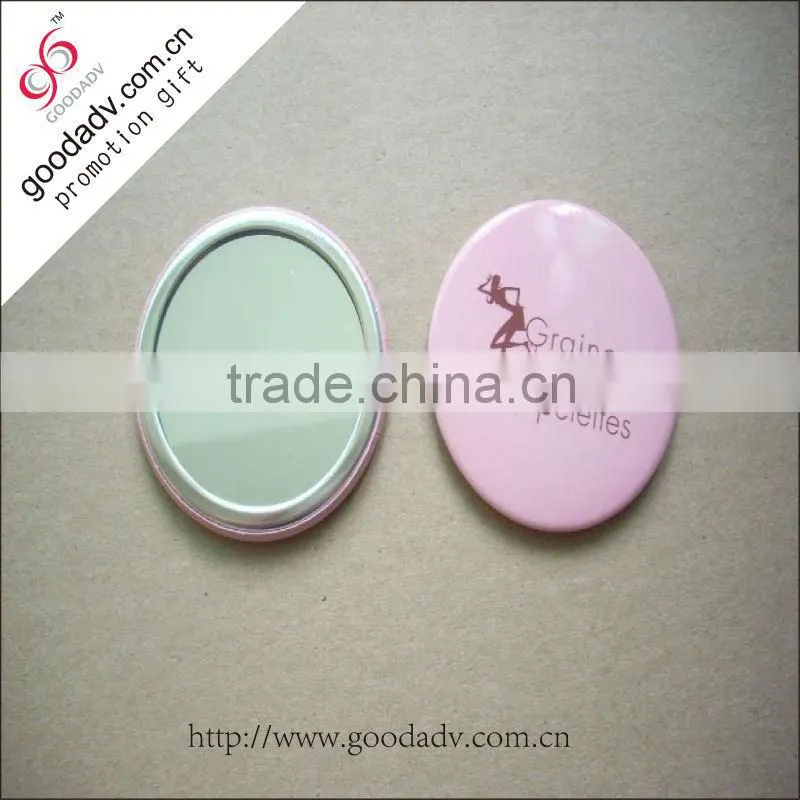 Factory manufacture eco-friendly fashion small round mirrors