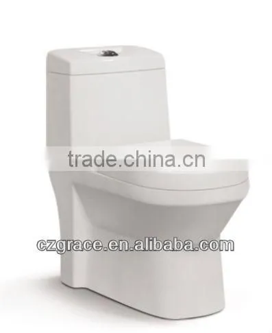 GCD2039-washdown one-piece toilet with big outlet hole dim.:100mm