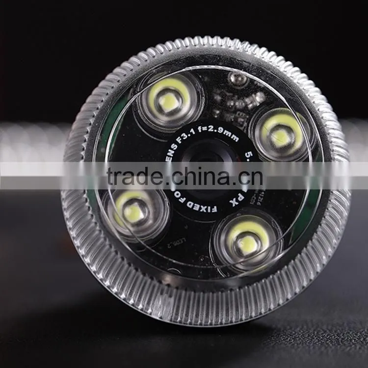 E27 Connector FHD 1080P P2P H.264 real led lamp wifi camera