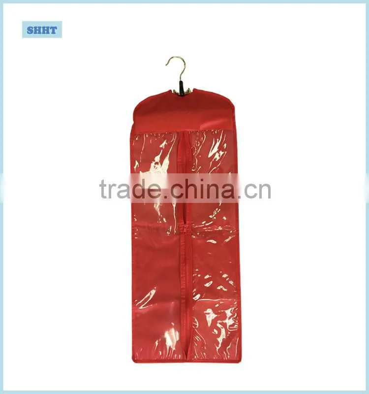 hair extension bag with hanger and packaging box with logo
