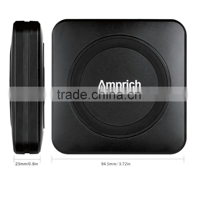 Amprich A11 Wireless Charger, 8000mAh External Battery Charger Qi Wireless Charging Pad for Samsung S6 / Edge / Plus, Note 5 ETC