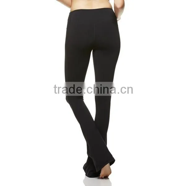 Super-slim fit High waistline tight woman jogging pants yoga pants