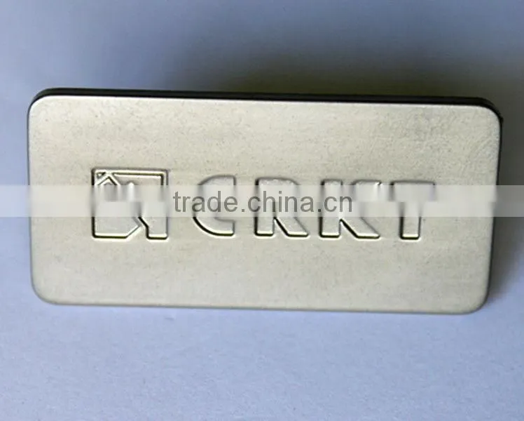 personalised small decorative metal plates for door,bag/street sign plate