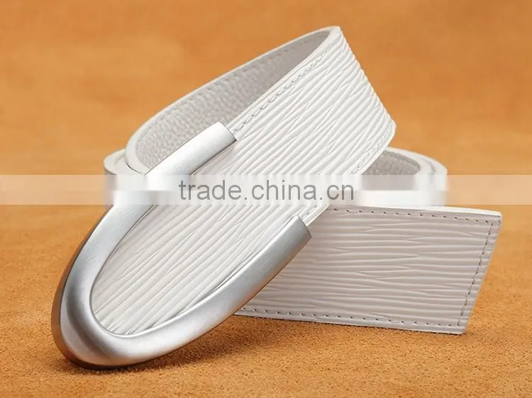 Elegant alloy buckle and belts for women