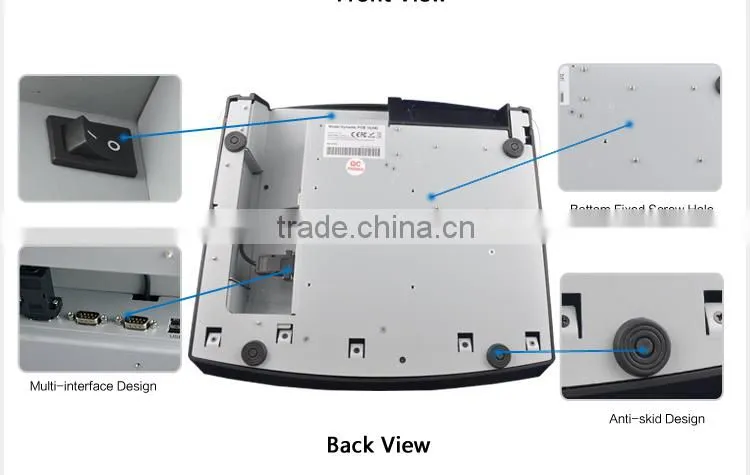 All-in-one POS and Cash Register Android Restaurant POS System