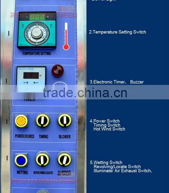 2016 ShineLong High Quality Gas/Electric/Diesel Oil Bakery Rotary oven