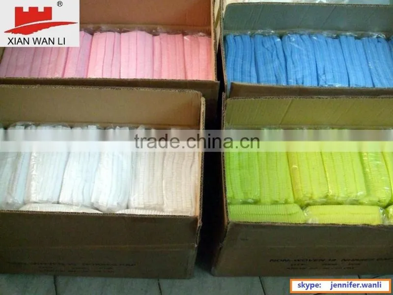 disposable surgical caps colorful High Quality Low Price Hotel Use Disposable White Shower Cap