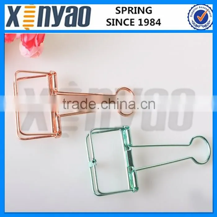 Logo print Colorful Metal Binder Clips