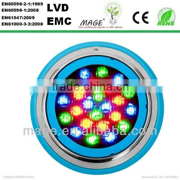 8w/12w/18w/25w/30w/35w/40w/54w led swimming pool lights