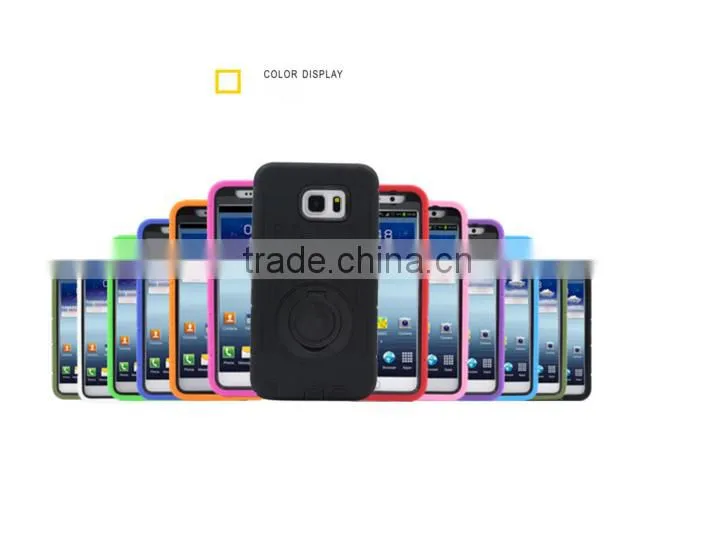 For Galaxy Note5 Case Holster Case Cover Dual Layer Armor Defender Protective Cover with kickstand ring holder Holster Case