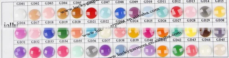 FREE SHIPPING 2015 NEWEST!! LUCKY highest quality flat back sew-on resin epoxy mosha effect