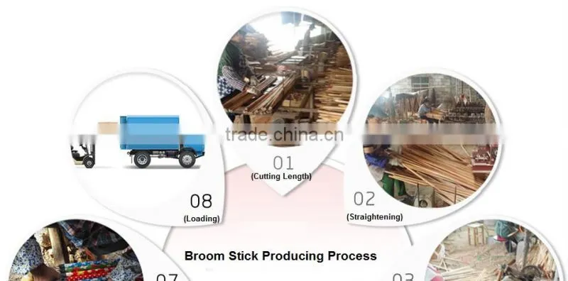 High quality natural wooden broom stick