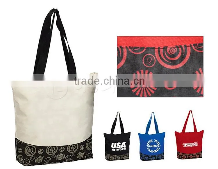 sale in small quantity with your logo tote bags promotion