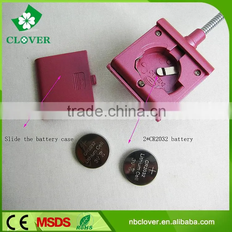 ABS and metal material for book reading chinese battery table lamp