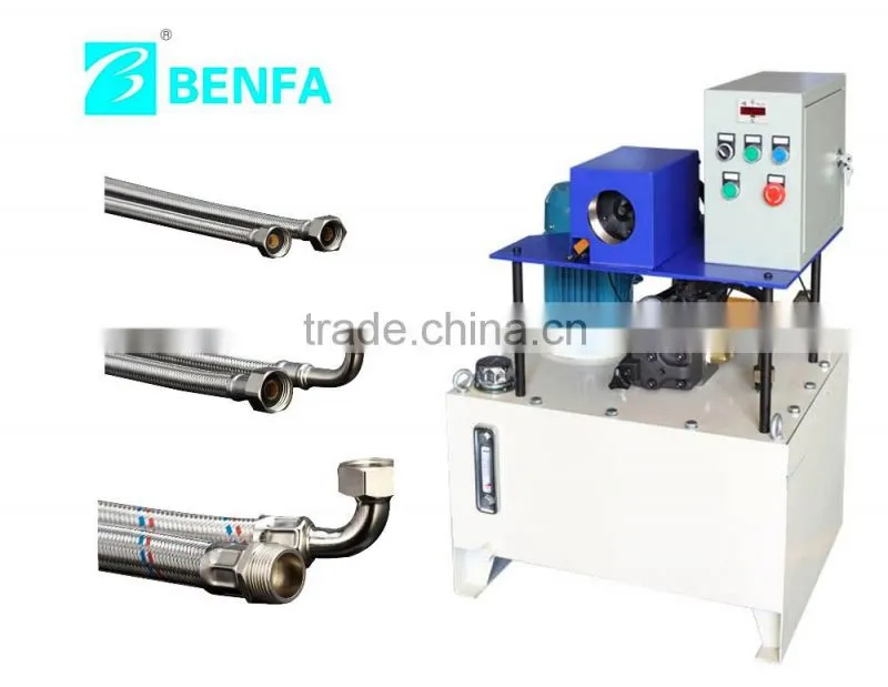 safe and reliable automatic control shower hose crimper tool toilet hose crimping machine