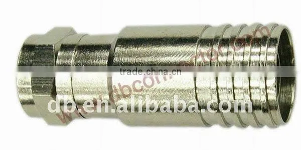 Dongbei drop coaxial cable RG11 crimp connector