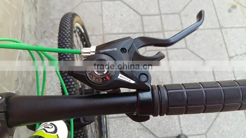 26-inch folding mountain bike 21 speed high-carbon steel shock absorbing mountain bike