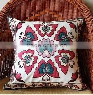 High Quality Household Embroidery Cotton Pillow Case Cover, Living Room Sofa Chair Office Squire Geometric Cushion Cover