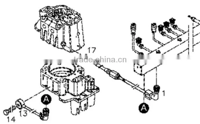 MWM Thermocouple Engine Cylinder Head TCG 2032