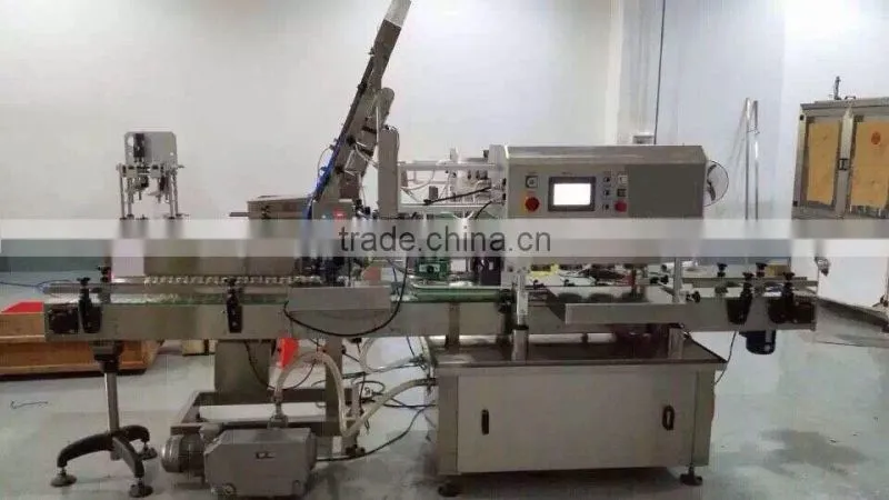 Automatic vacuum capping machine for iron cap