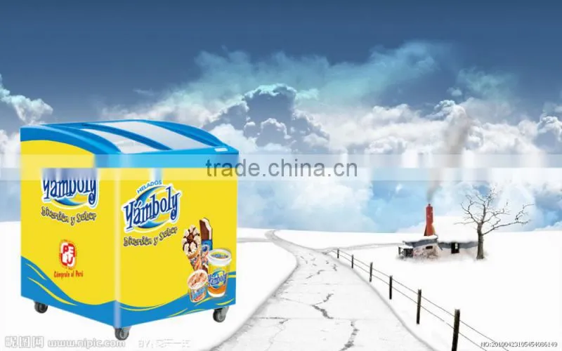 ice cream showcase