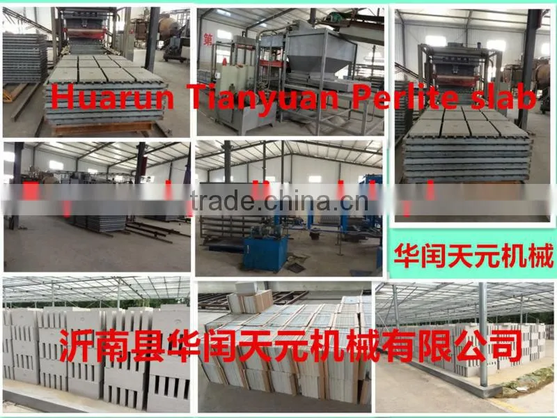 BWY-F insulation wall board materials perlite insulation board making machine