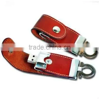 Key Chain USB Golden Metal