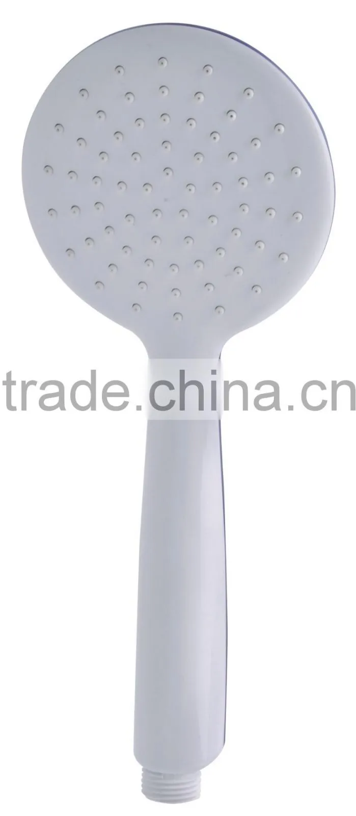chrome finish single function shower