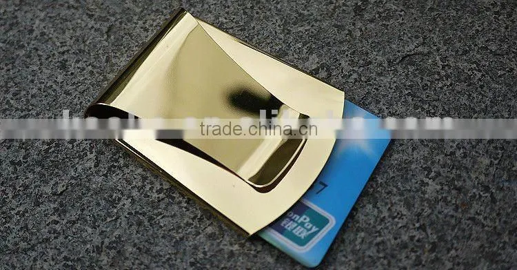 custom cool stainless steel money clip ,fashion stainless steel money clips