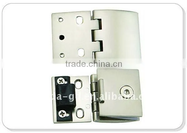 Hinge for glass display cabinet/folding hinge for a table